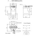 Contactor 400A / 1000V DC Contactor With Integrated Economiser