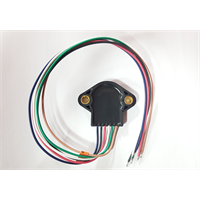 180 Degree sweep Hall effect sensor