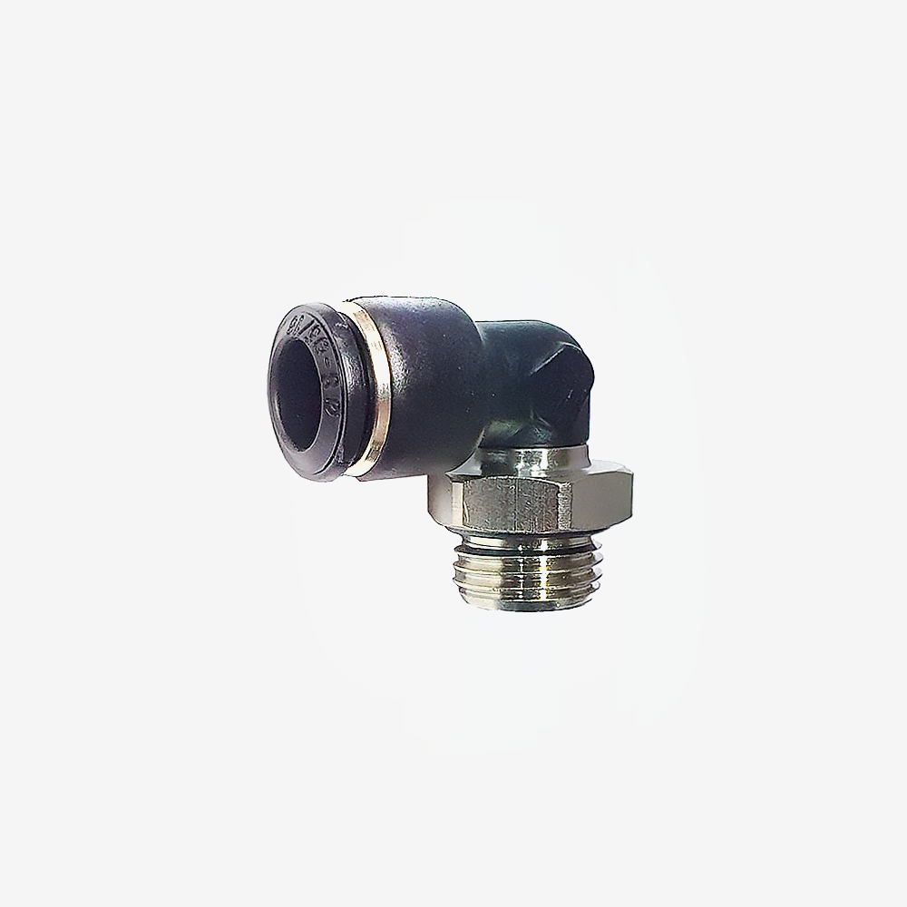 8 mm OD x 1/4" Male Swivel Elbow BSPP