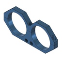 Double Water Pump Mount